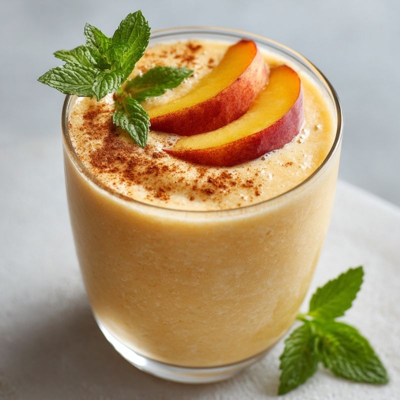 Blissful Peach Smoothie