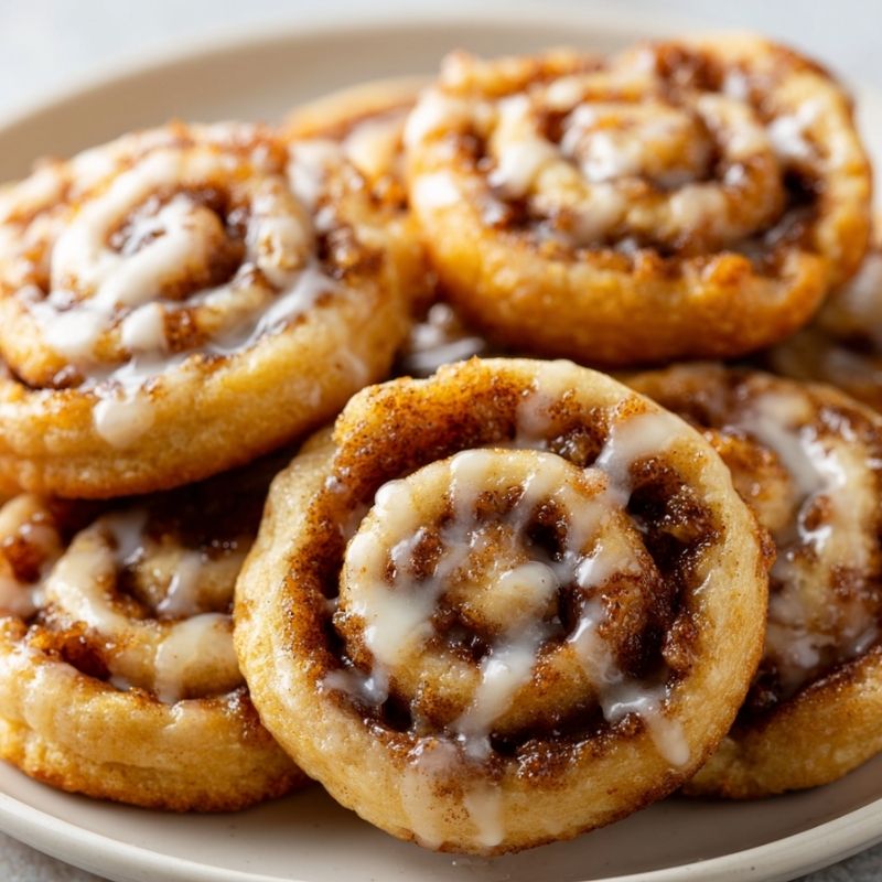 Gooey Cinnamon Roll Cookies