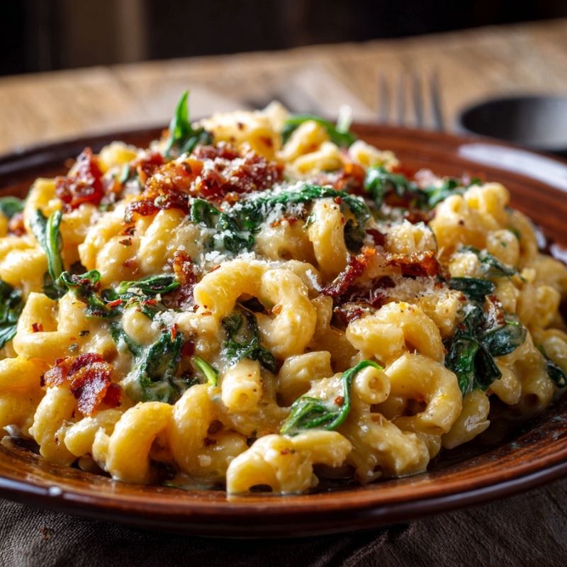 Velvety Tuscan Mac And Cheese