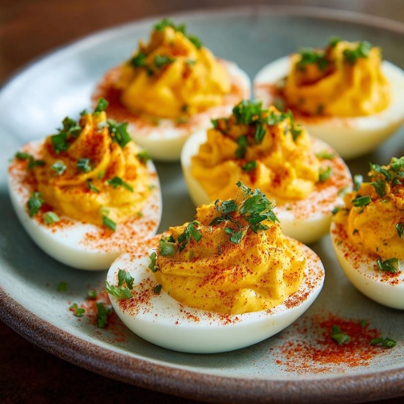 Bold Cajun Deviled Eggs