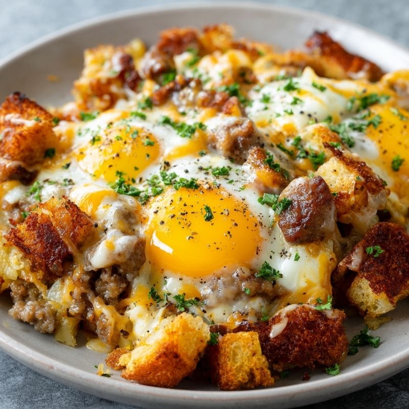 Wholesome Mountain Man Crock Pot Breakfast