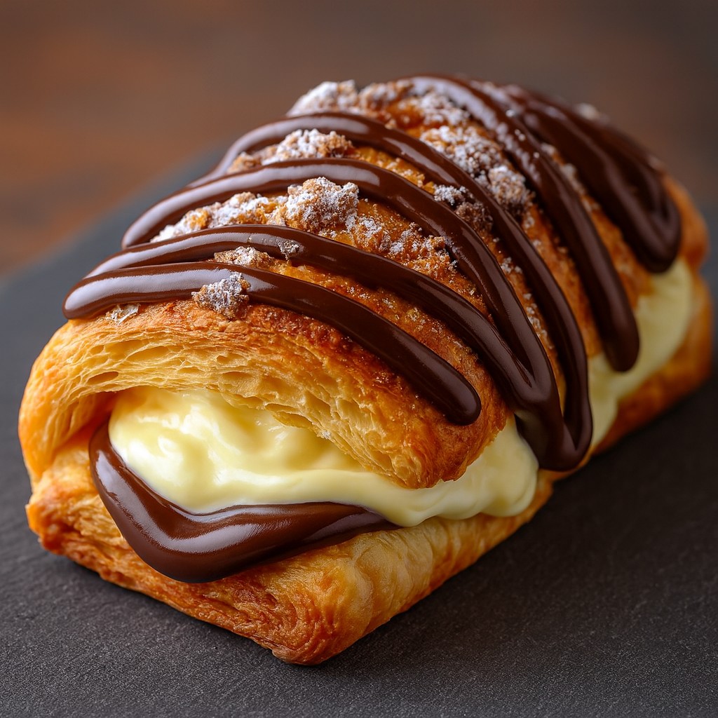 Decadent Chocolate Cream Cheese Danish