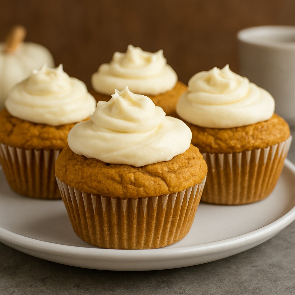 Quick Flourless Pumpkin Muffins