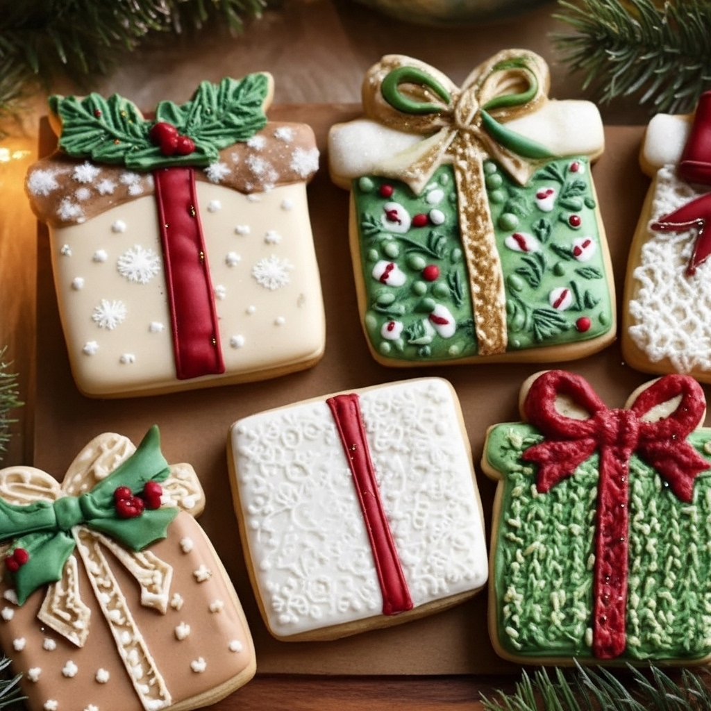 Delightful Christmas Present Cookies