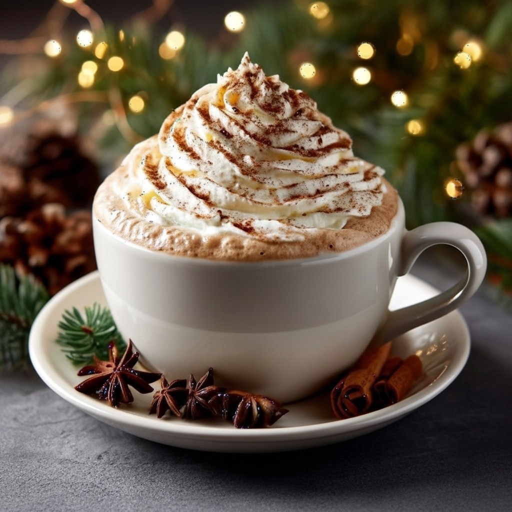 Cozy Christmas Chai Latte