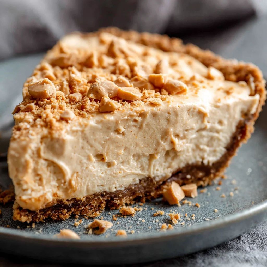 No-Bake Cream Cheese Peanut Butter Pie
