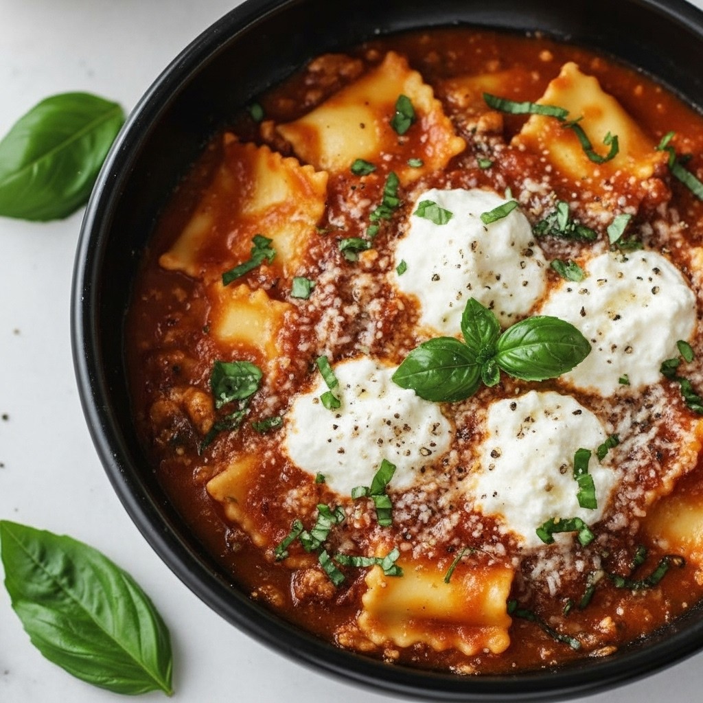 Comforting Lasagna Soup