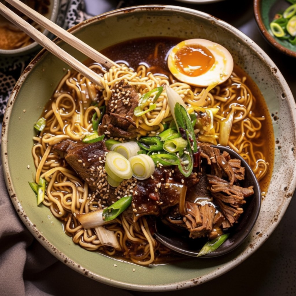 Flavorful Beef Ramen Noodles